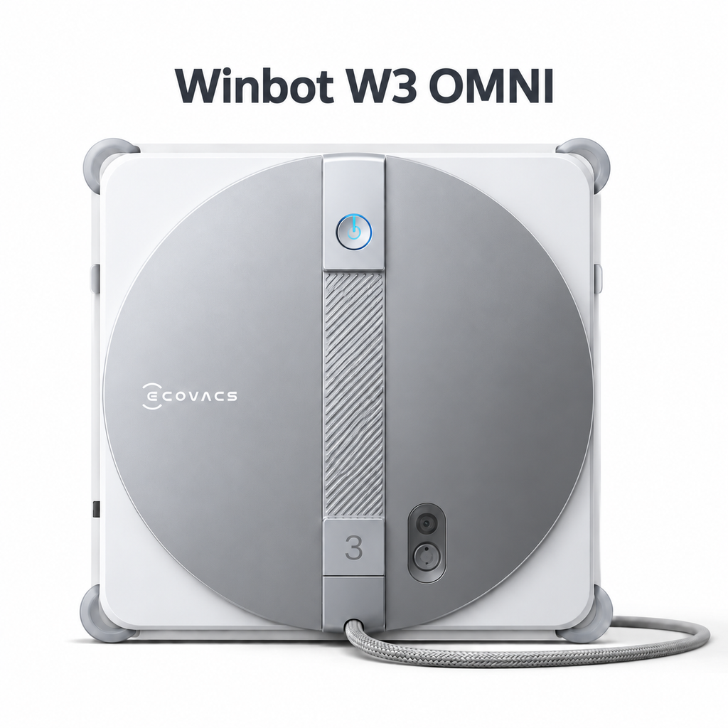 Ecovacs Winbot W3 Omni Fensterputzroboter – Ecovacs Automatische Fensterreinigung für Glas & Fenster