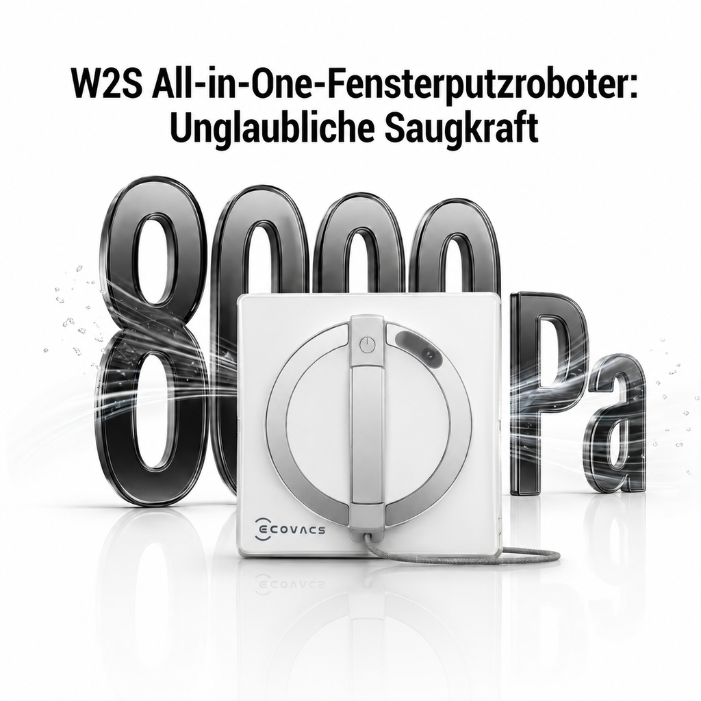 Ecovacs Winbot W2 Pro Omni Fensterputzroboter – Ecovacs Automatische Fensterreinigung