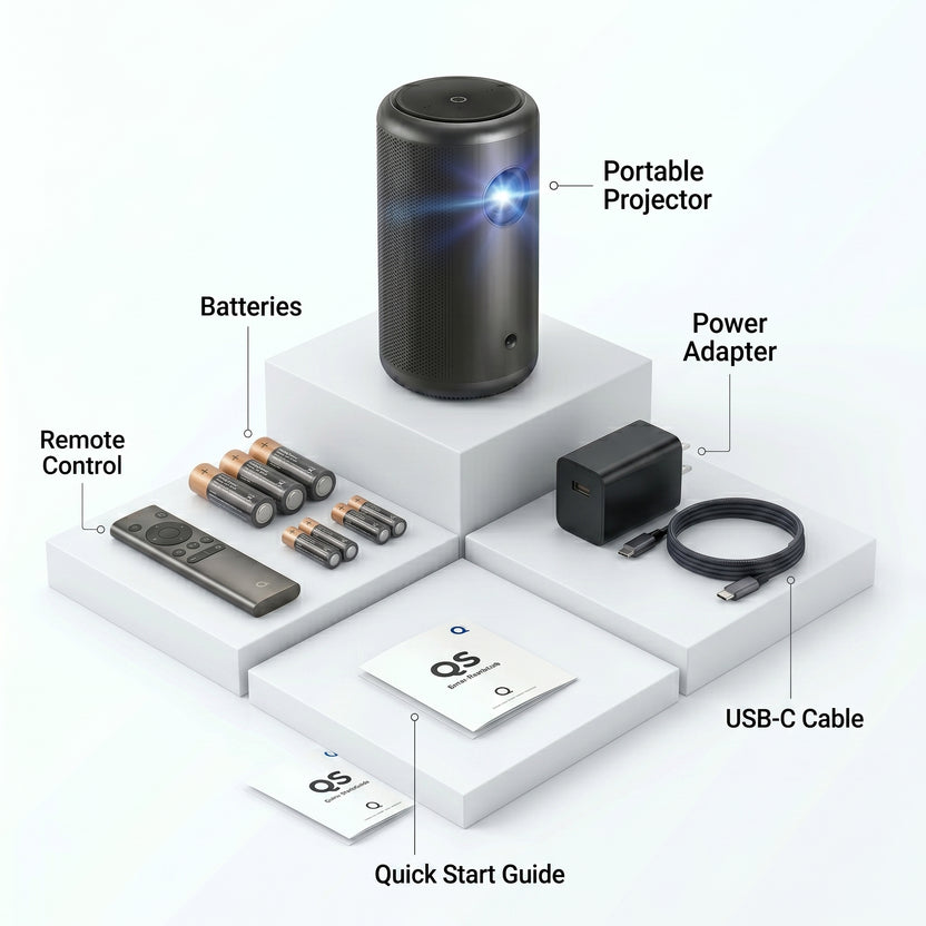Nebula Capsule 3 Laser Tragbarer Full-HD-Projektor mit Google TV