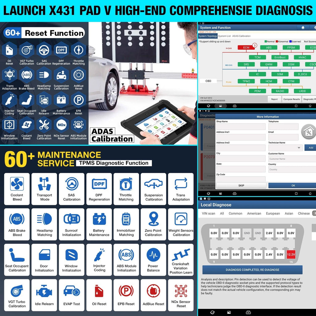 LAUNCH X431 PAD VII PAD7 PRO Produktbild 6