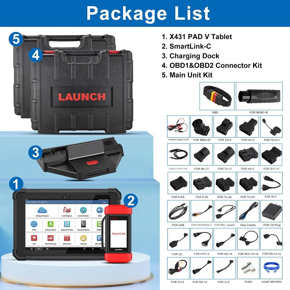 LAUNCH X431 PAD VII PAD7 PRO Produktbild 15